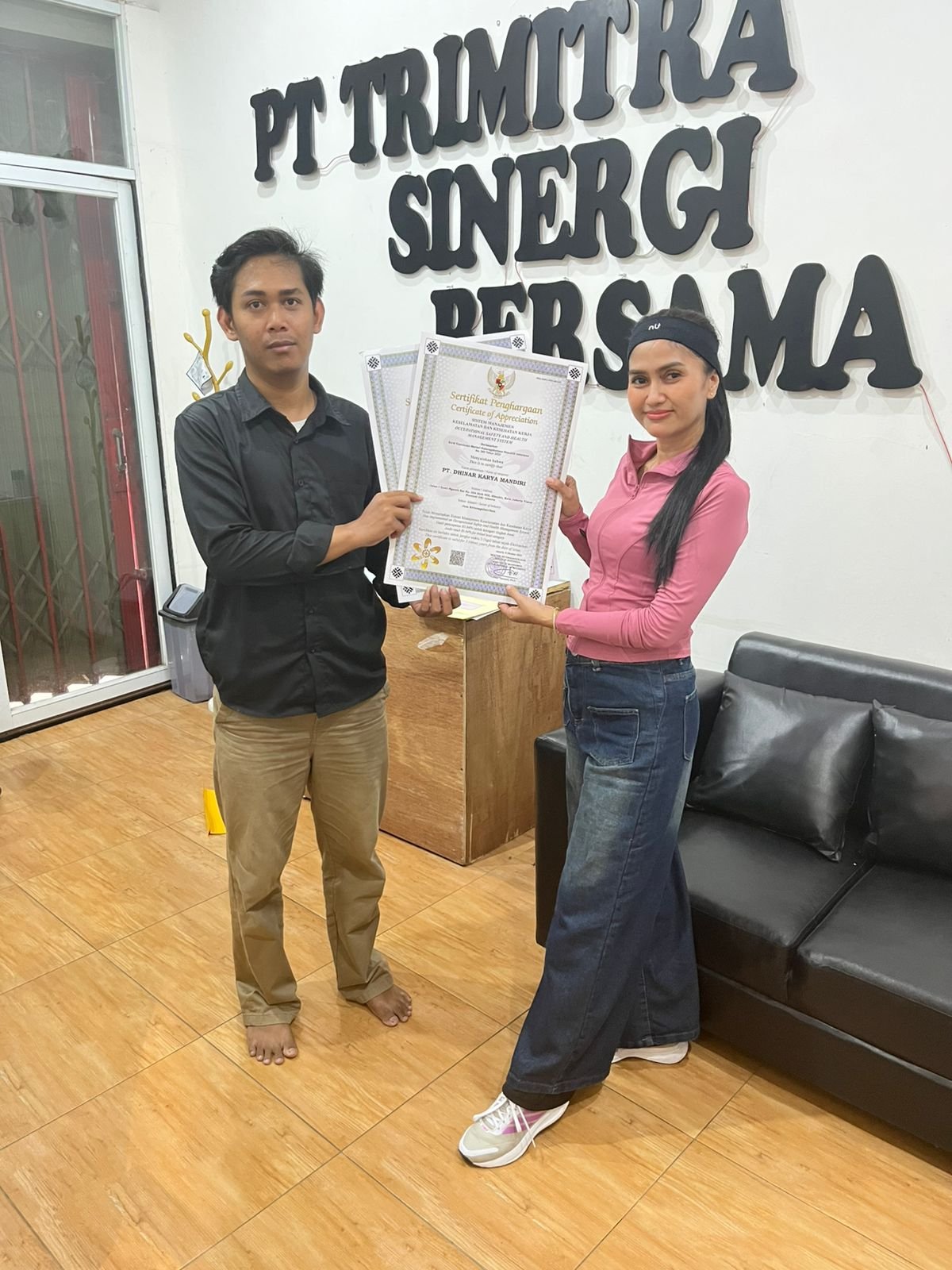 Dokumentasi kegiatan PT. Trimitra Sinergi Bersama